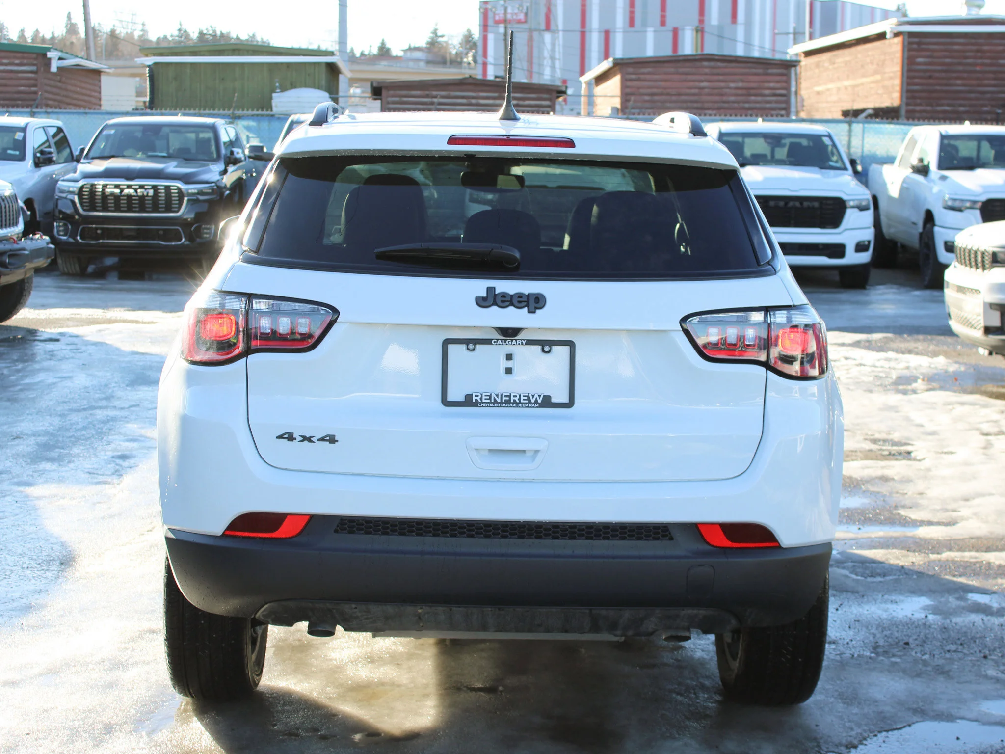 New 2026 White Jeep North* image 3