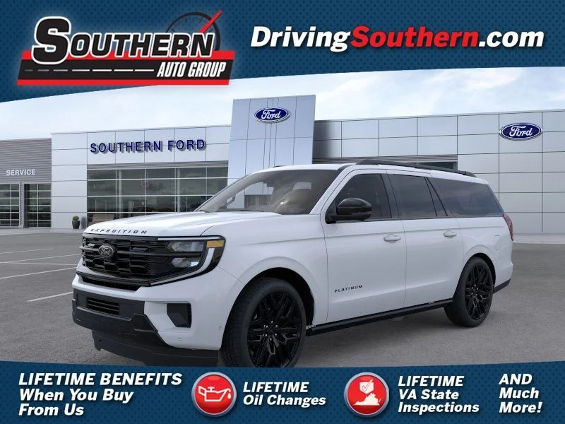 New 2026 Space Silver Metallic Ford Platinum image 1