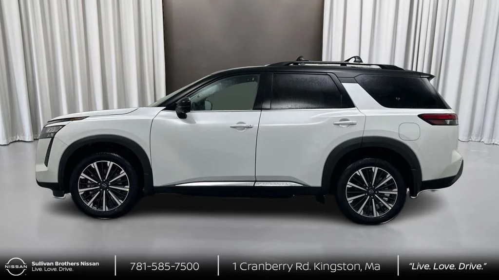 New 2026 Everest White Pearl TriCoat / Super Black Two-tone Nissan Platinum image 8