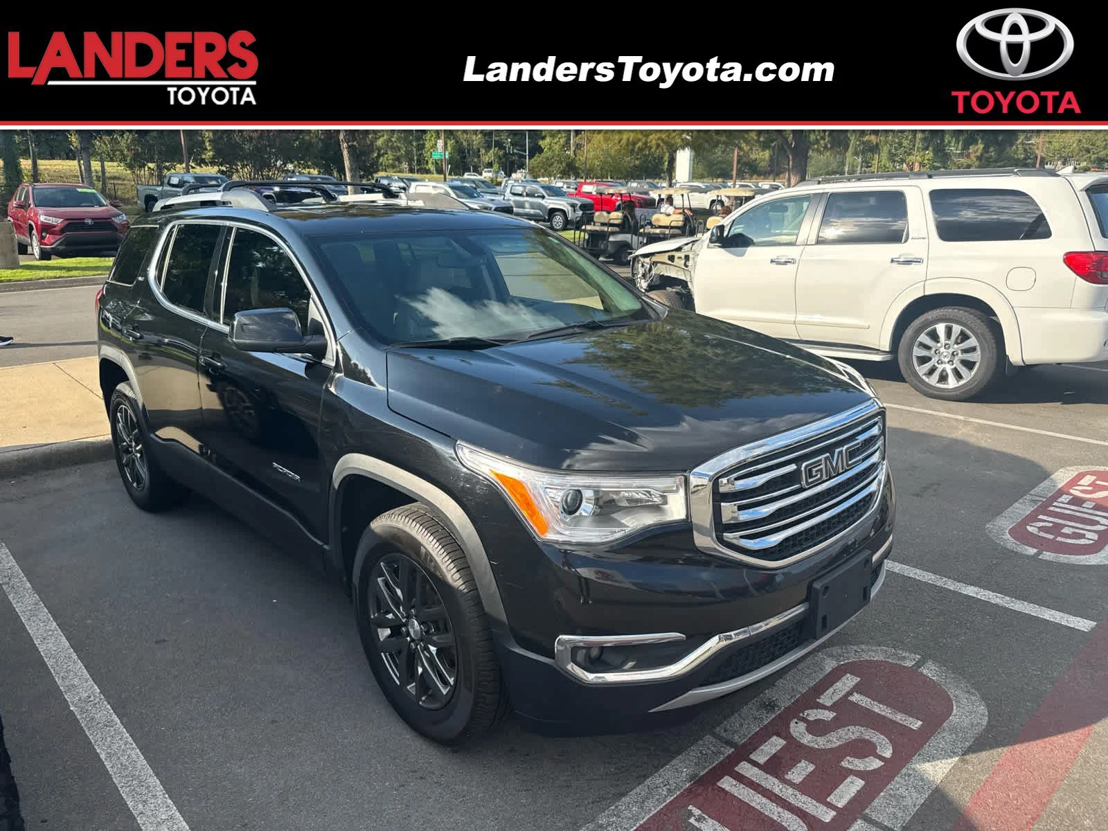 Used 2019 Ebony Twilight Metallic GMC SLT image 1