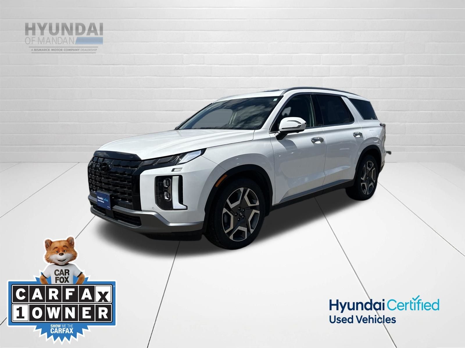 Certified Used 2023 White Hyundai Limited image 1