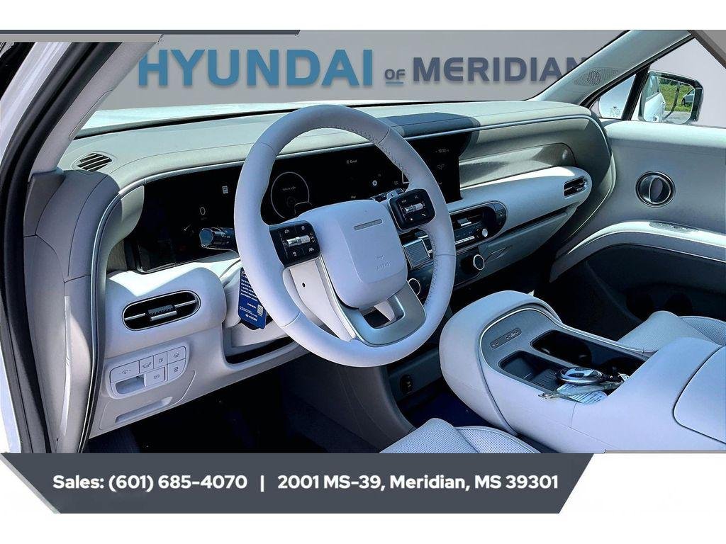 New 2026 Creamy White Pearl Hyundai Blue SEL 7P image 6