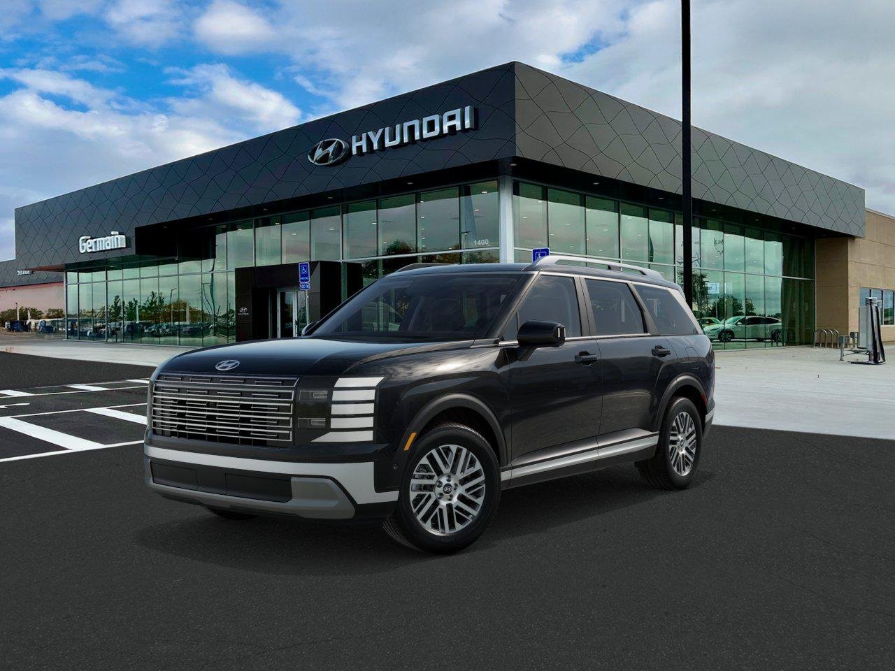 New 2027 Abyss Black Pearl Hyundai SEL Premium AWD image 1