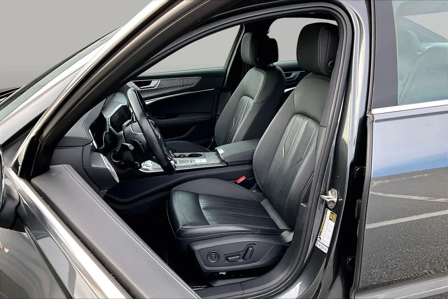Used 2024 Daytona Gray Pearl Effect Audi Premium Plus image 8