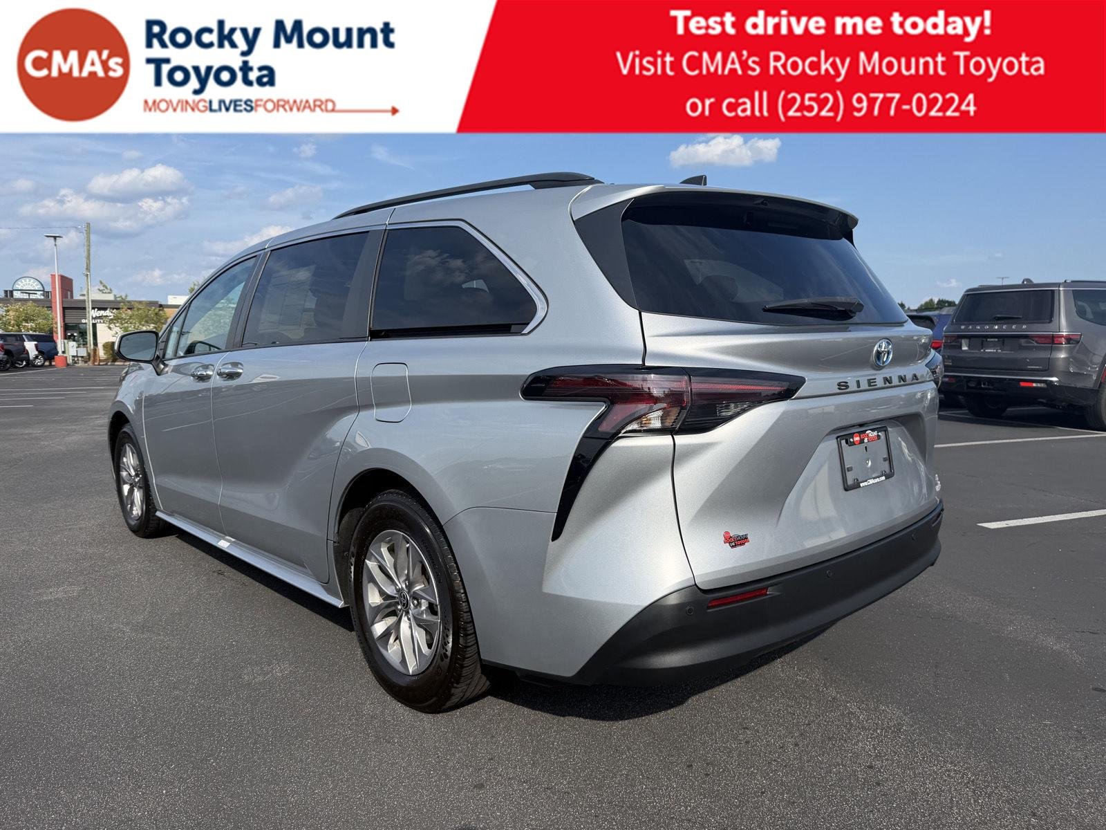 Used 2023 Celestial Silver Metallic Toyota XLE image 7
