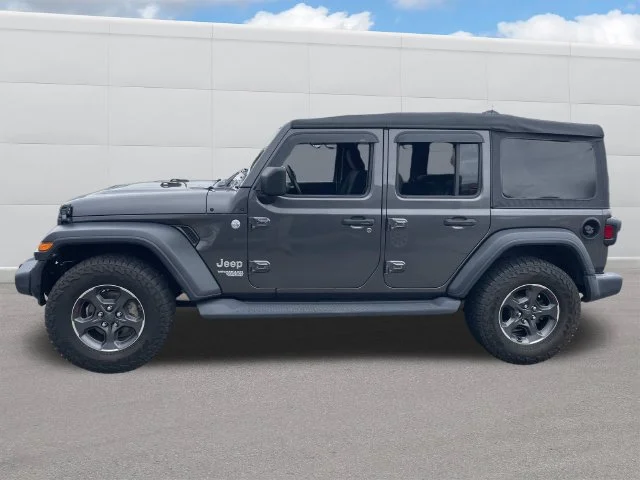 Used 2019 Gray Jeep Unlimited Sport S image 2
