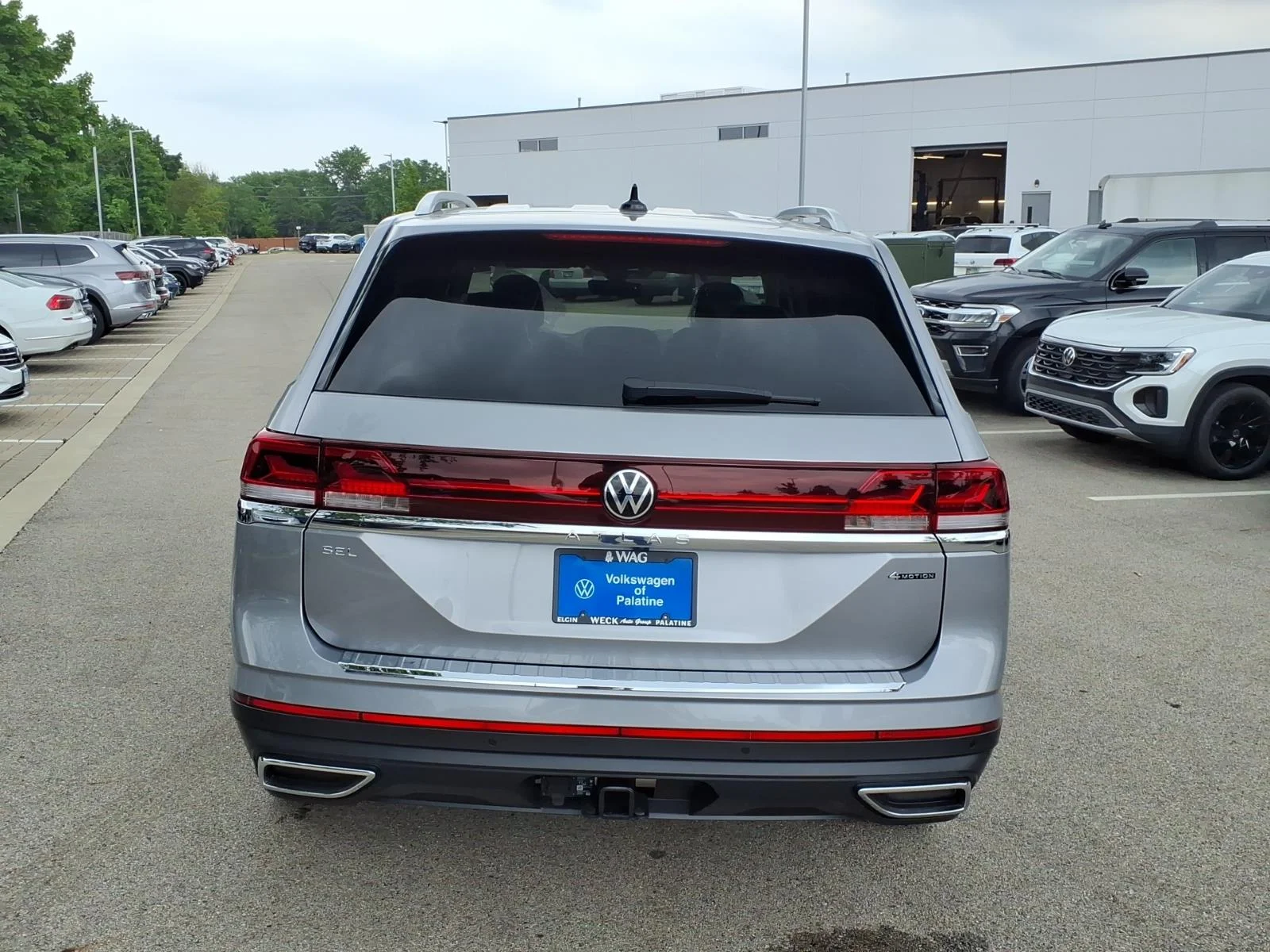 New 2026 Silver Mist Metallic Volkswagen 2.0T SEL 4MOTION image 6