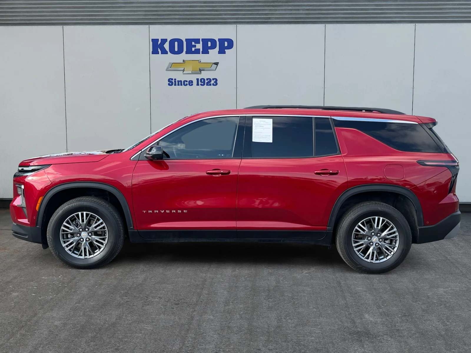 Used 2024 Radiant Red Tintcoat Chevrolet LT image 2