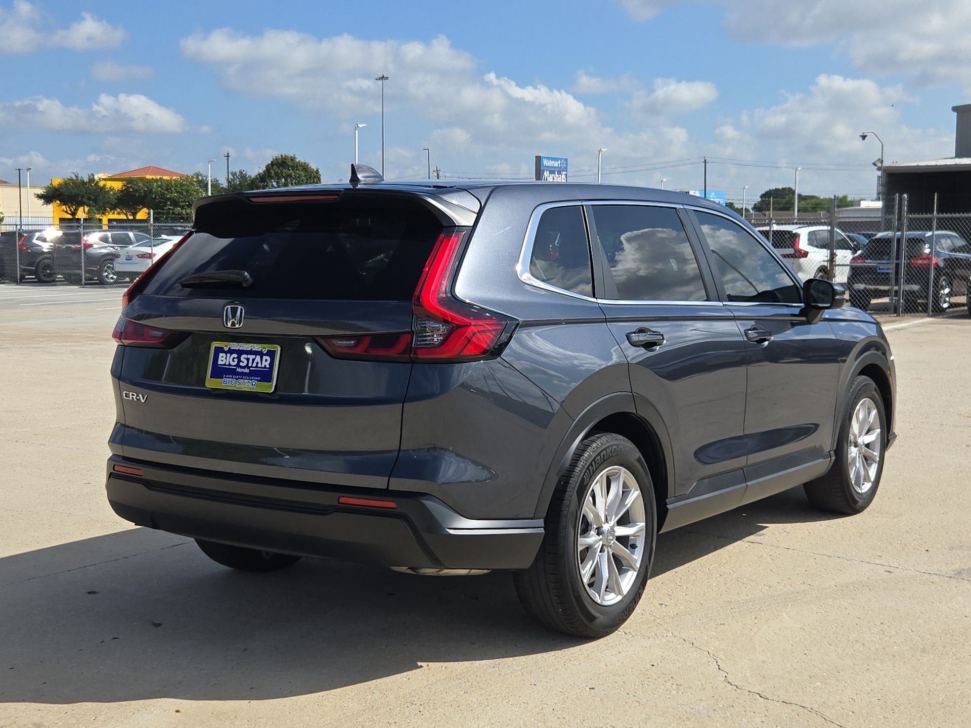 Certified Used 2025 Meteorite Gray Metallic Honda EX image 3