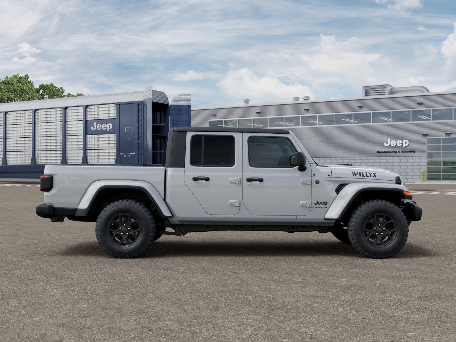 New 2026 Bright White Clear-Coat Exterior Paint Jeep Willys image 12
