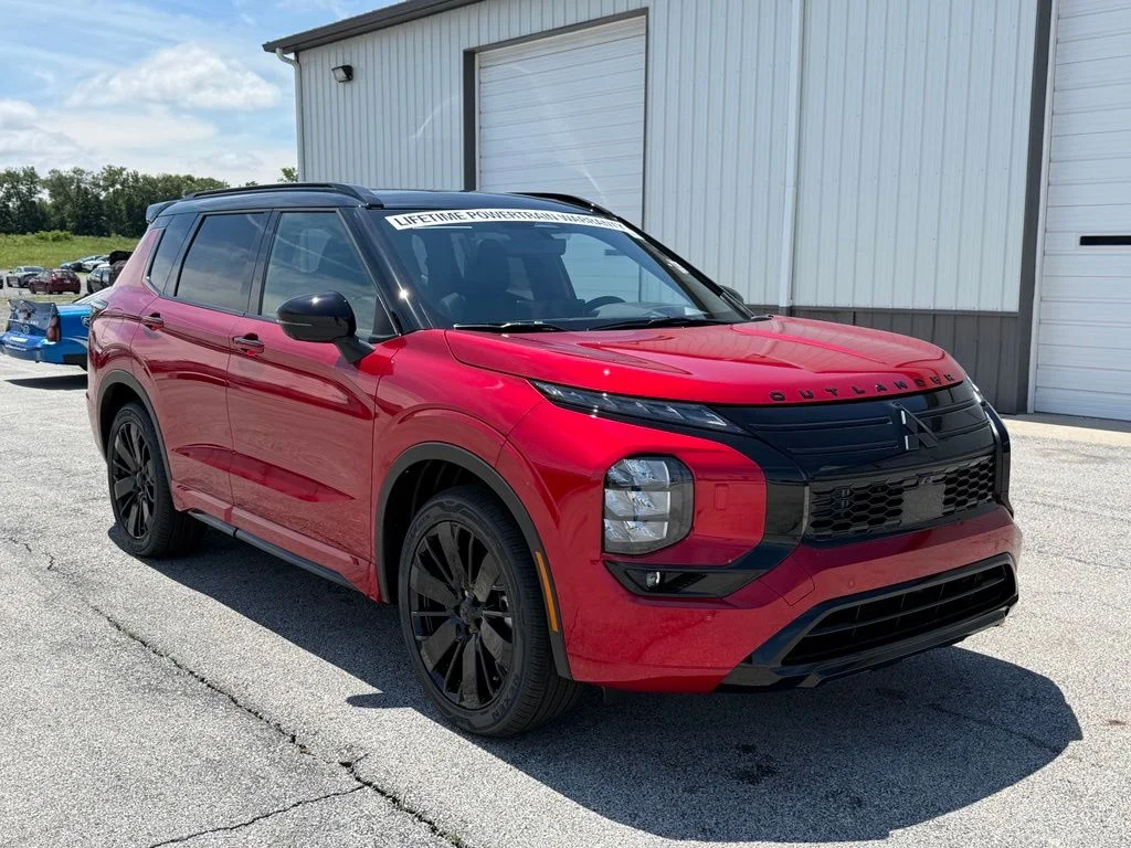 New 2026 Red Mitsubishi BLACK EDITION S-AWC image 9