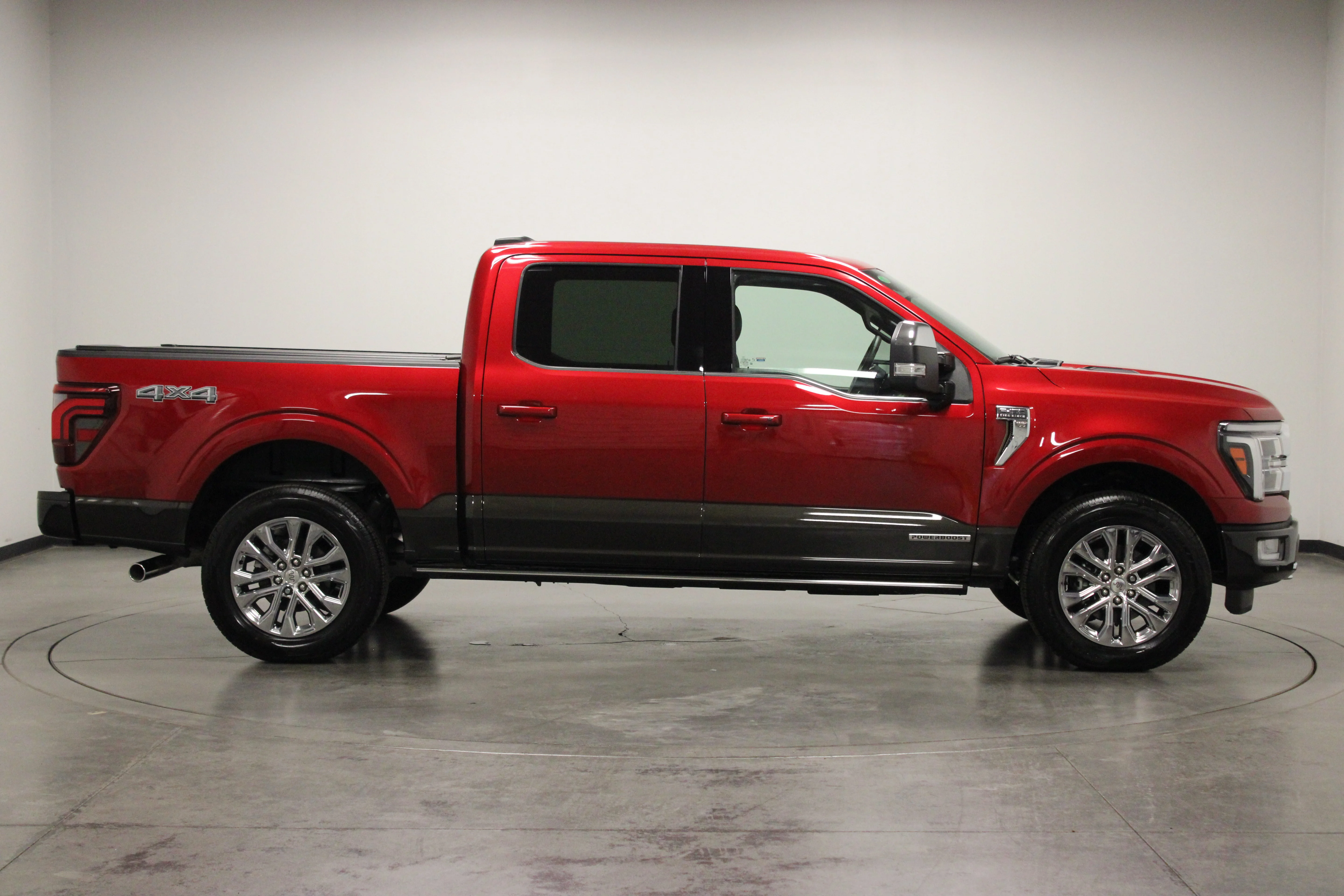 Used 2024 Rapid Red Metallic Tinted Clearcoat Ford King Ranch image 9