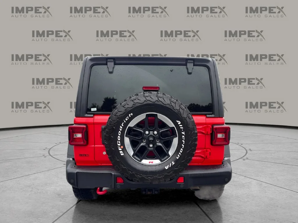 Used 2019 Red Jeep Unlimited Rubicon image 4