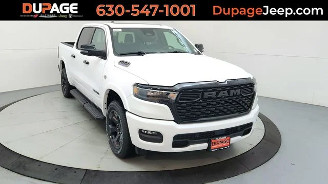 New 2026 Bright White Clear-Coat Exterior Paint RAM Big Horn/Lone Star image 1