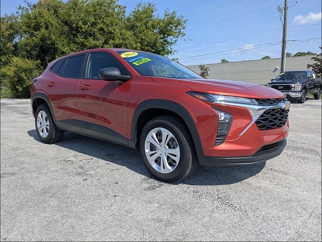 Used 2024 Chevrolet Trax LS with VIN KL77LFE23RC150339 for sale in Gainesville, FL