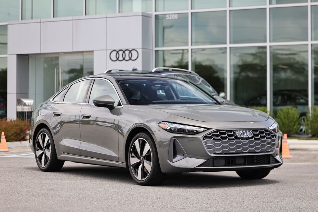 Used 2025 Gray Metallic Audi 2.0T Premium Plus image 2