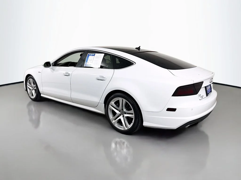 Used 2017 Glacier White Metallic Audi Premium Plus image 5