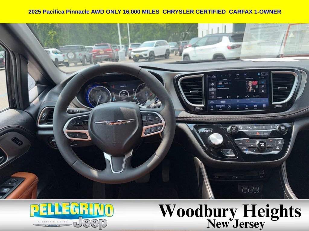 Certified Used 2025 Black Chrysler Pinnacle AWD image 25