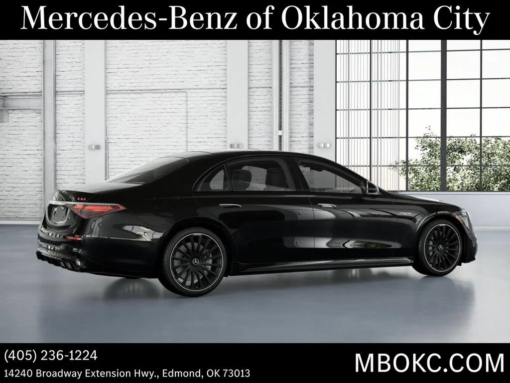 New 2026 Obsidian Black Metallic Mercedes-Benz AMG® S 63 E 4MATIC® Sedan image 64