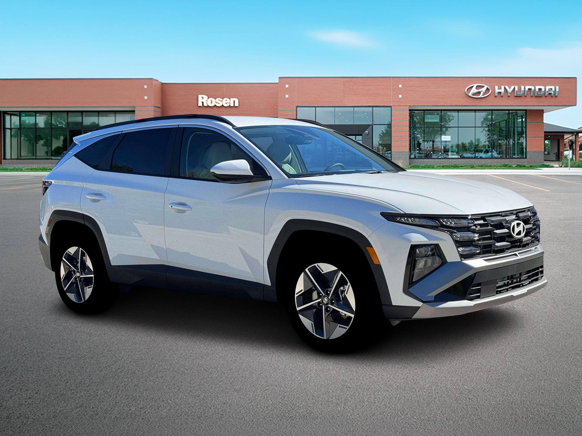 New 2026 White Hyundai SEL AWD image 10