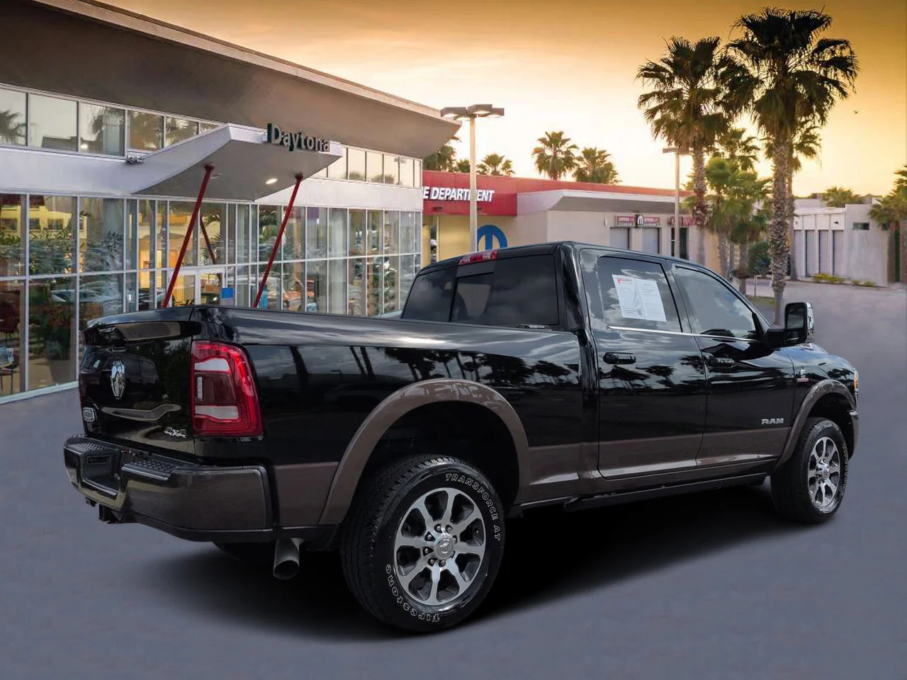 Used 2024 Diamond Black Ram Longhorn image 3