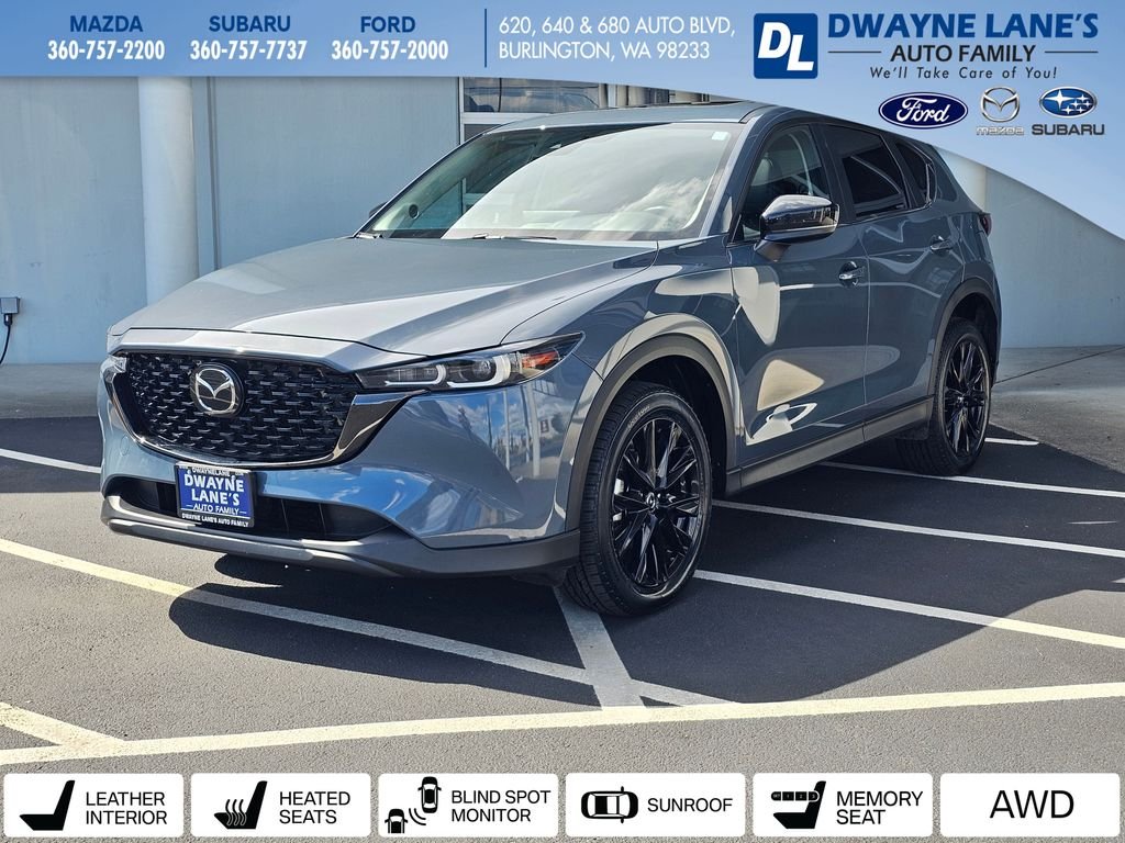 Used 2025 Polymetal Gray Metallic Mazda 2.5 S Carbon Edition image 1