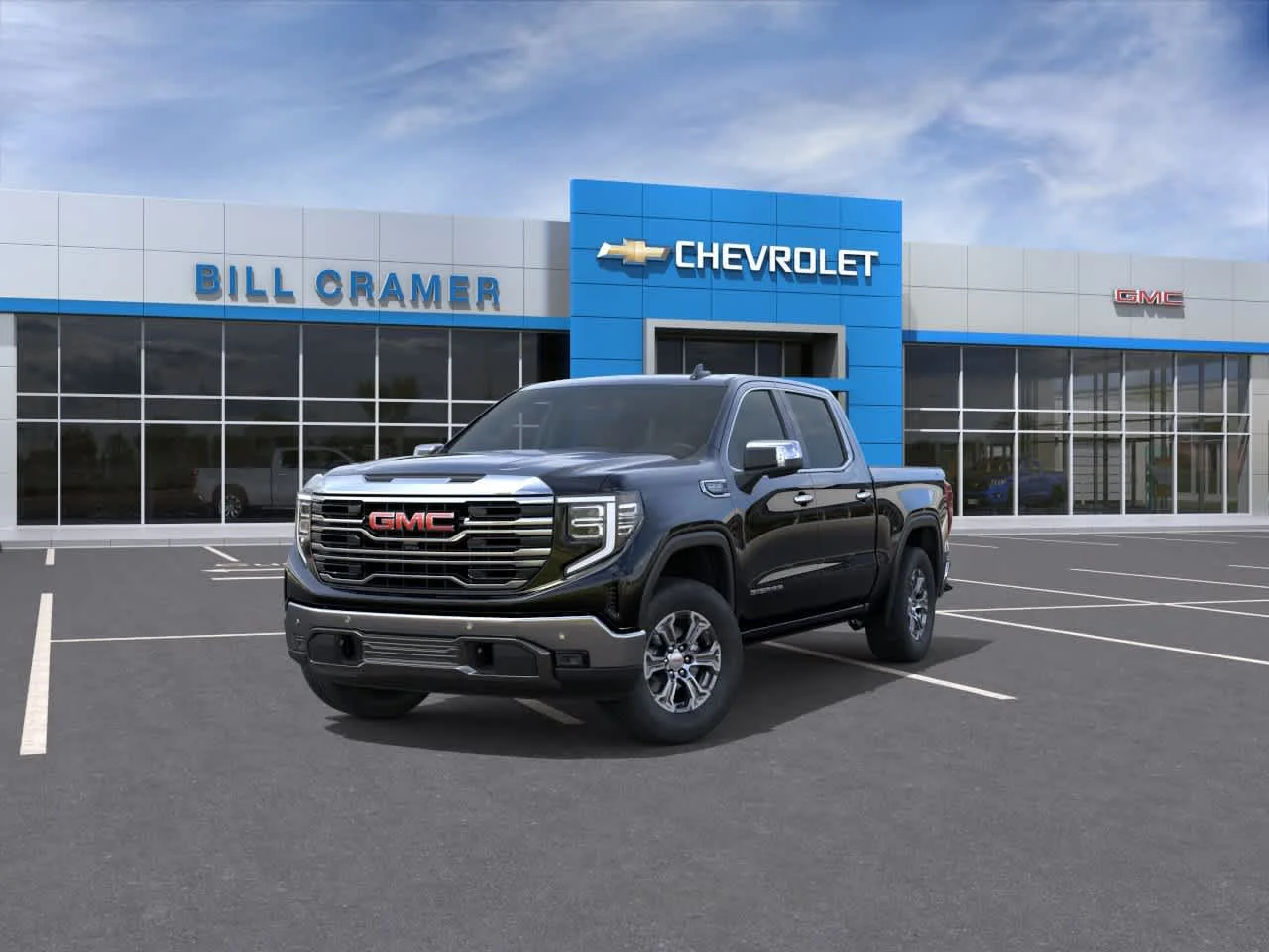 New 2026 Onyx Black GMC SLT image 8