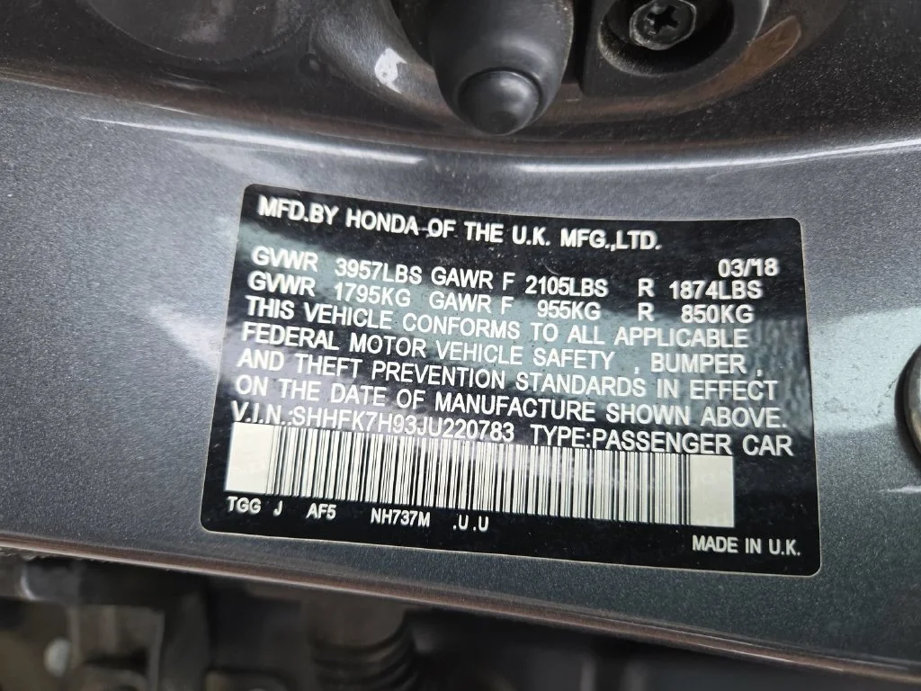 Used 2018 Gray Honda Sport Touring image 24