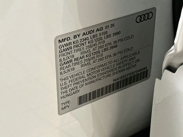 Used 2025 White Audi Premium Plus image 35