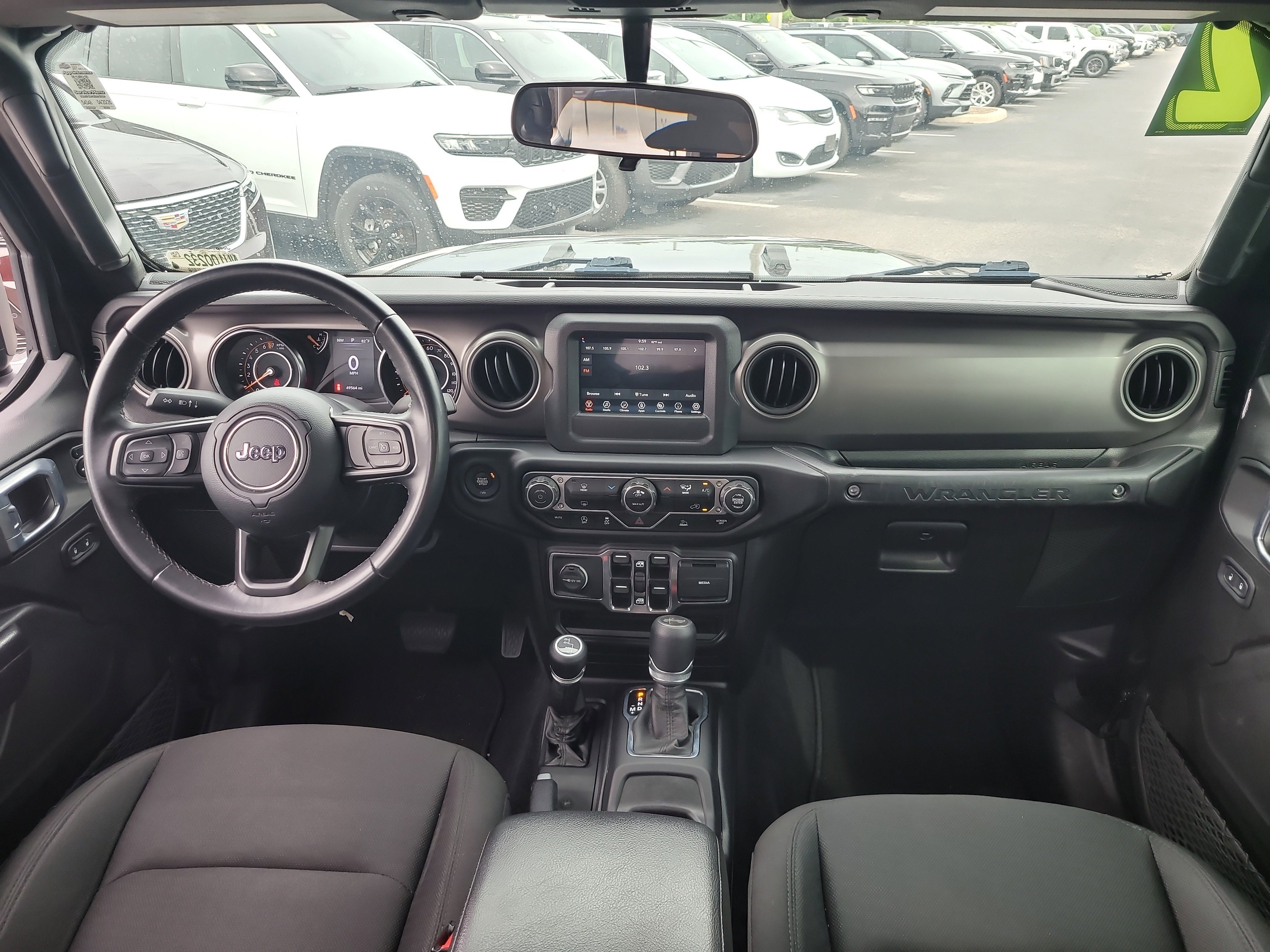 Used 2022 Black Clearcoat Jeep Unlimited Sport S image 14