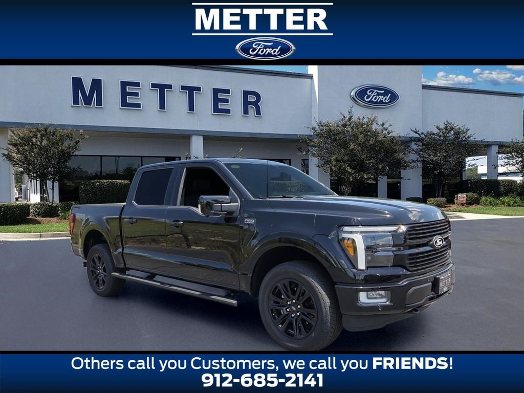 Used 2025 Black Ford Platinum image 1