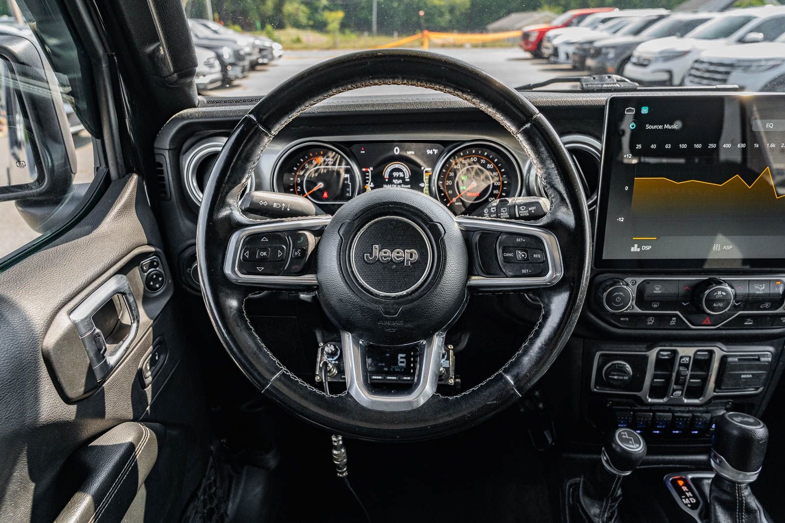 Certified Used 2021 Black Jeep Unlimited Sahara image 25