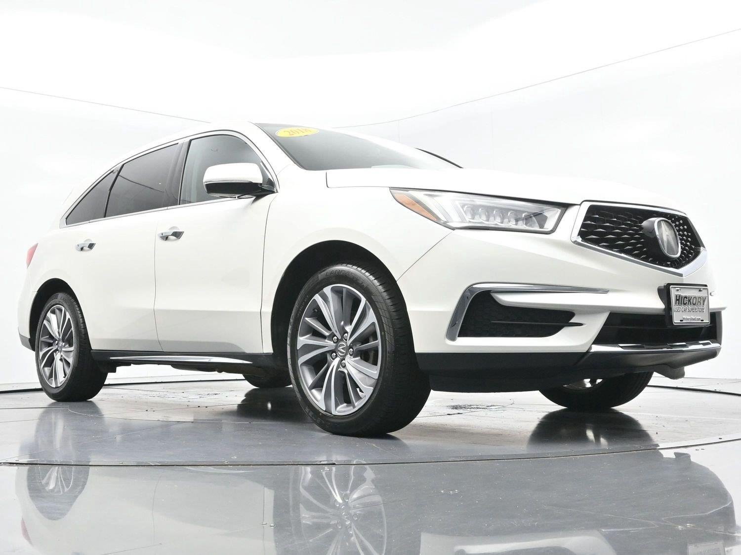 Used 2018 White Diamond Pearl Acura w/Technology Pkg image 57