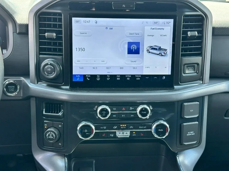 New 2026 Oxford White Ford XLT 4WD SuperCrew 5.5