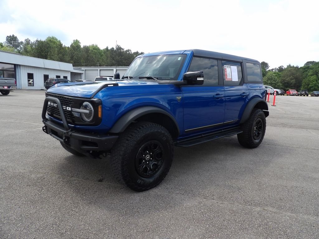 Used 2021 Lightning Blue Metallic Ford First Edition image 4