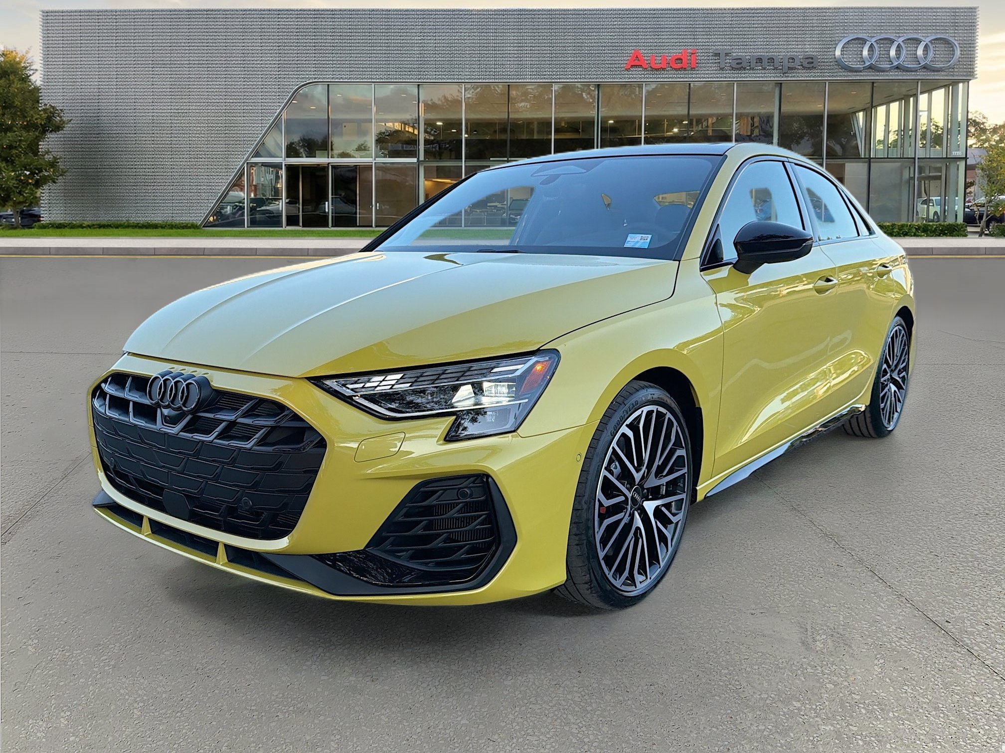 New 2026 Python Yellow Metallic Audi 4DR QTRO 2.0 TFSI image 7