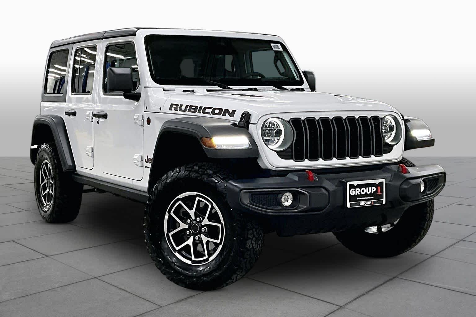 Used 2026 Bright White Clearcoat Jeep Rubicon image 3