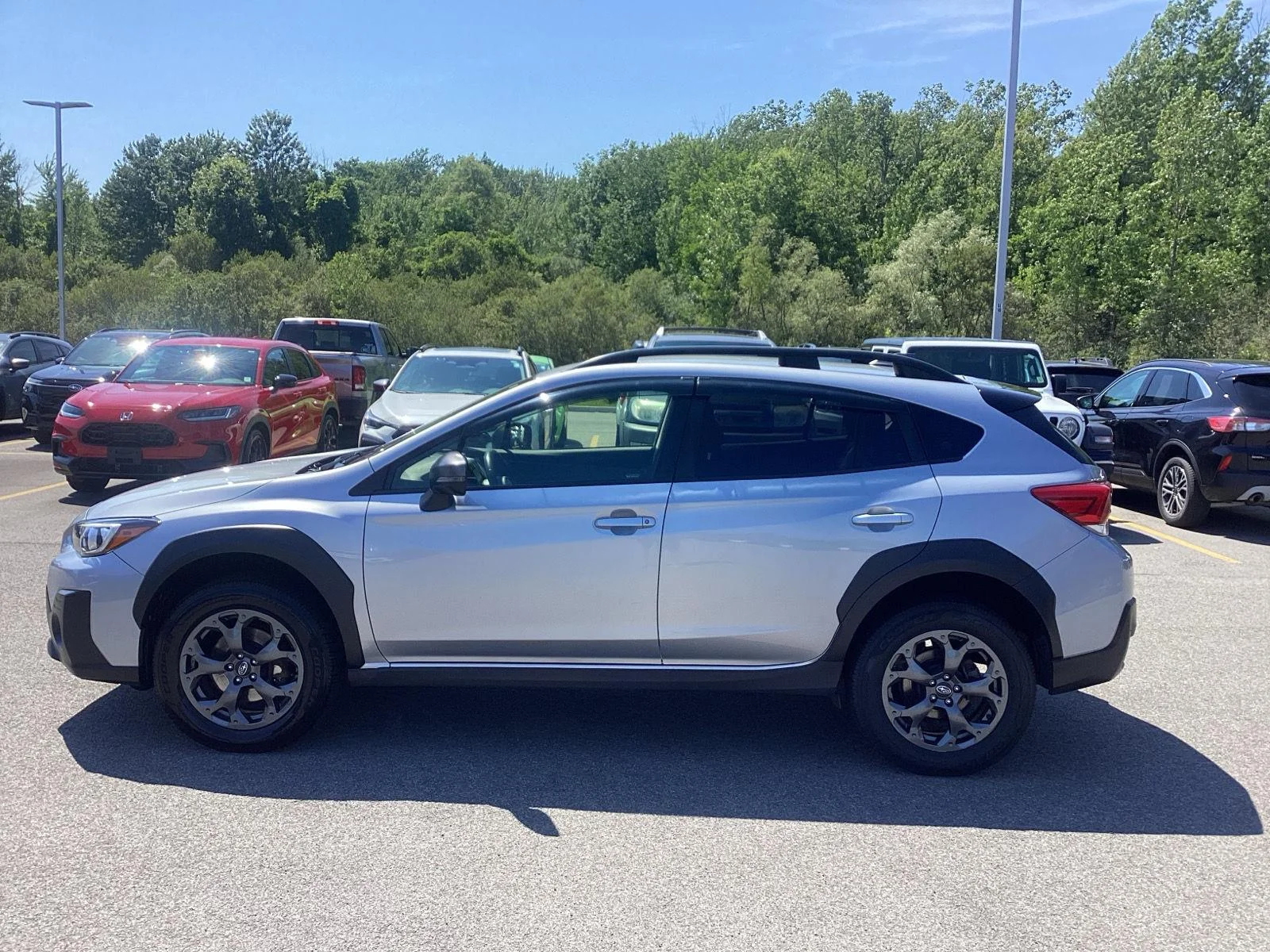 Used 2022 Ice Silver Metallic Subaru Sport image 4