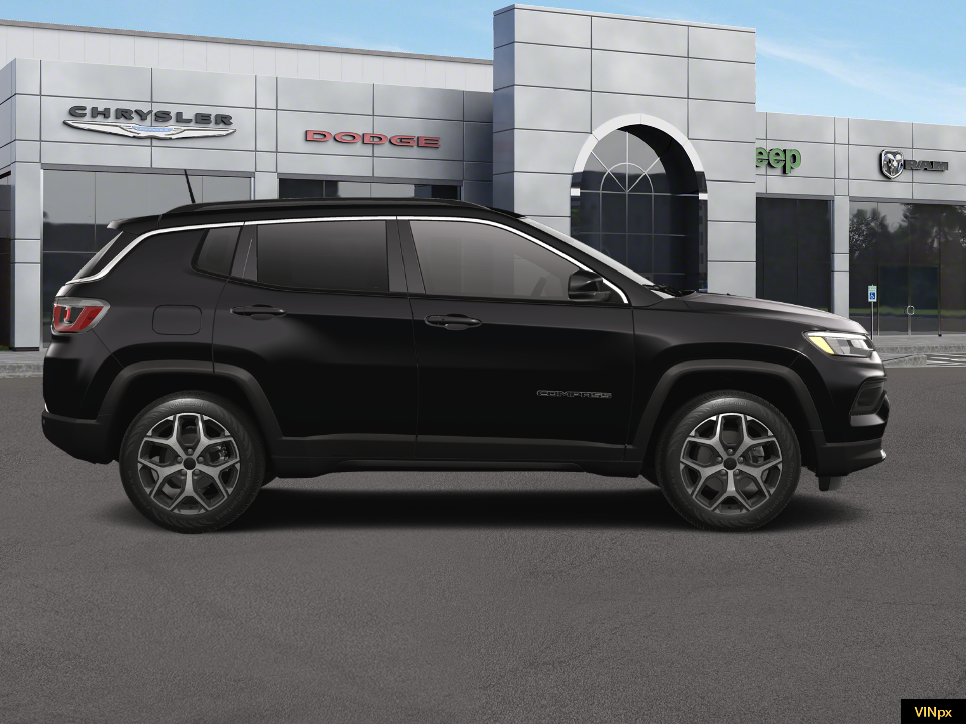 New 2026 Diamond Black Crystal Pearlcoat Jeep Limited image 9