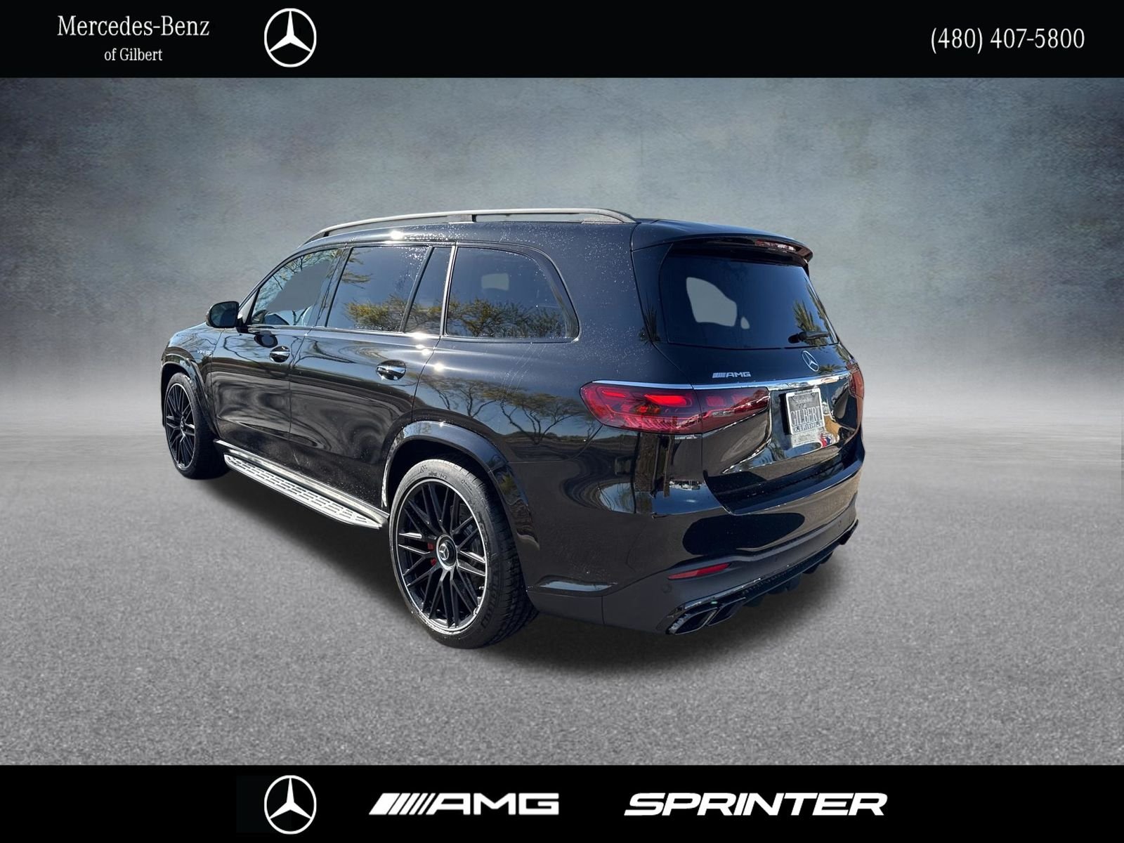 New 2026 Obsidian Black Metallic Mercedes-Benz GLS 63 AMG® image 4
