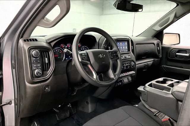 Used 2021 Satin Steel Metallic Chevrolet Custom Trail Boss image 14
