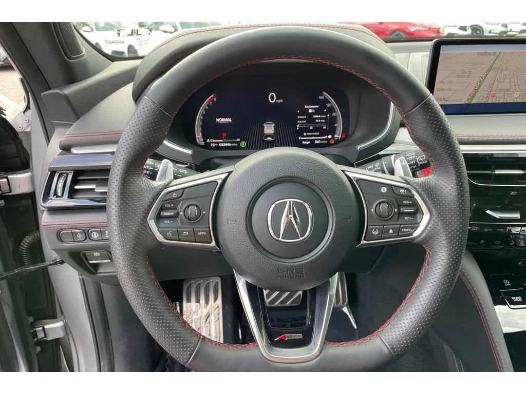 Used 2023 Lunar Silver Metallic Acura SH-AWD with A-Spec Package image 90