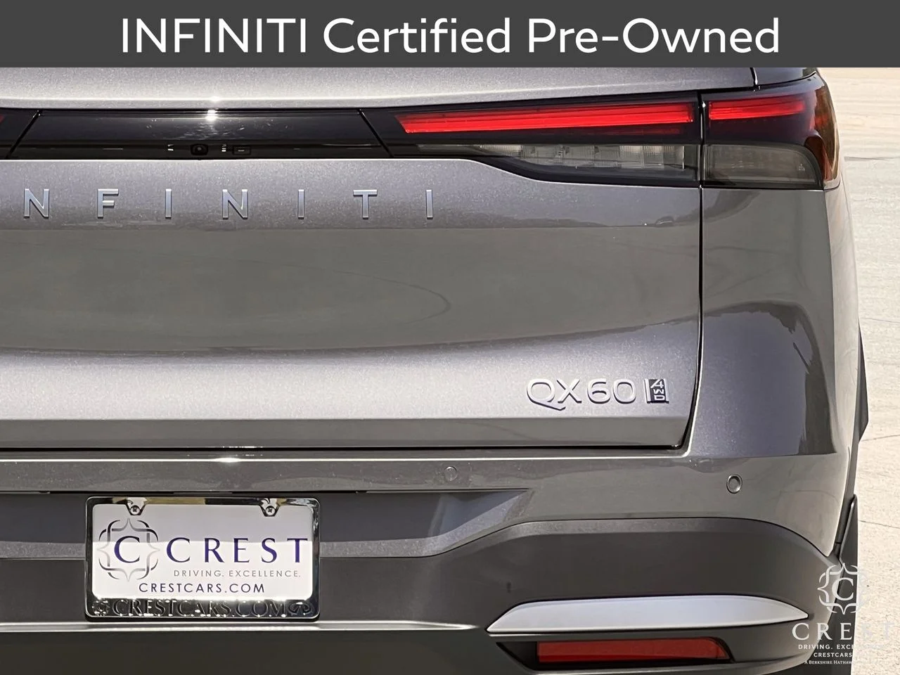 Certified Used 2026 Graphite Shadow INFINITI PURE image 5
