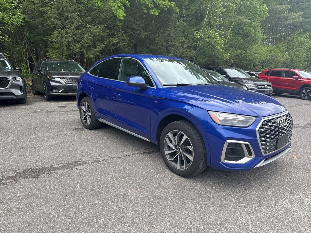 Used 2023 Blue Audi 45 S line Premium image 1