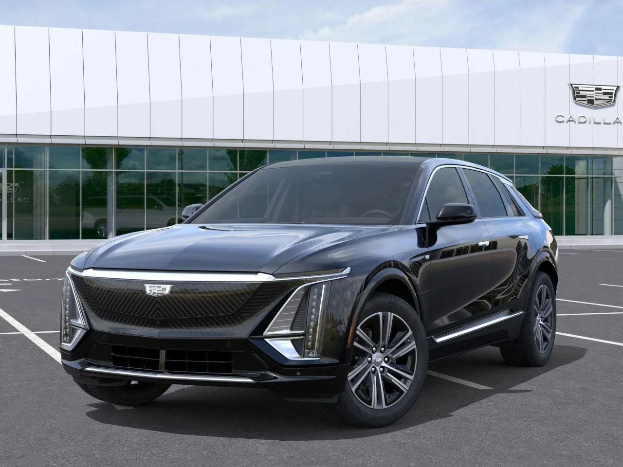 New 2025 Stellar Black Metallic Cadillac Luxury 1 image 6