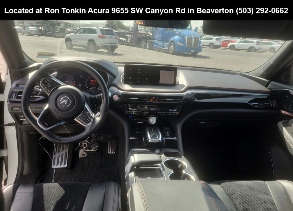Used 2022 Platinum White Pearl Acura A-Spec image 5