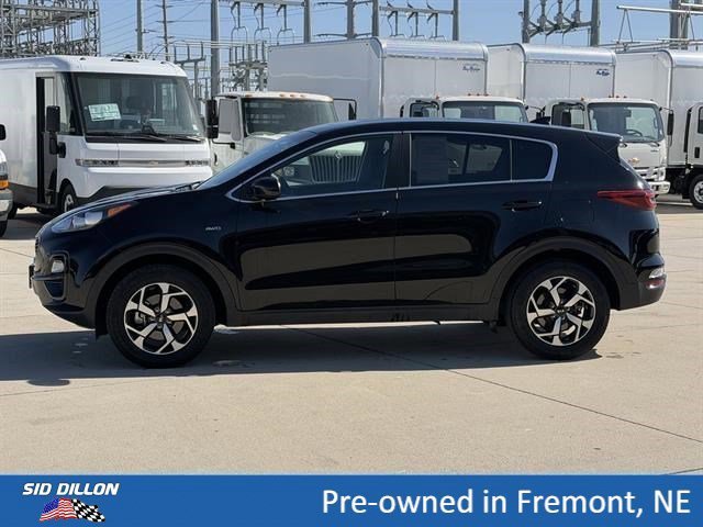 Used 2022 Black Cherry Kia LX image 7