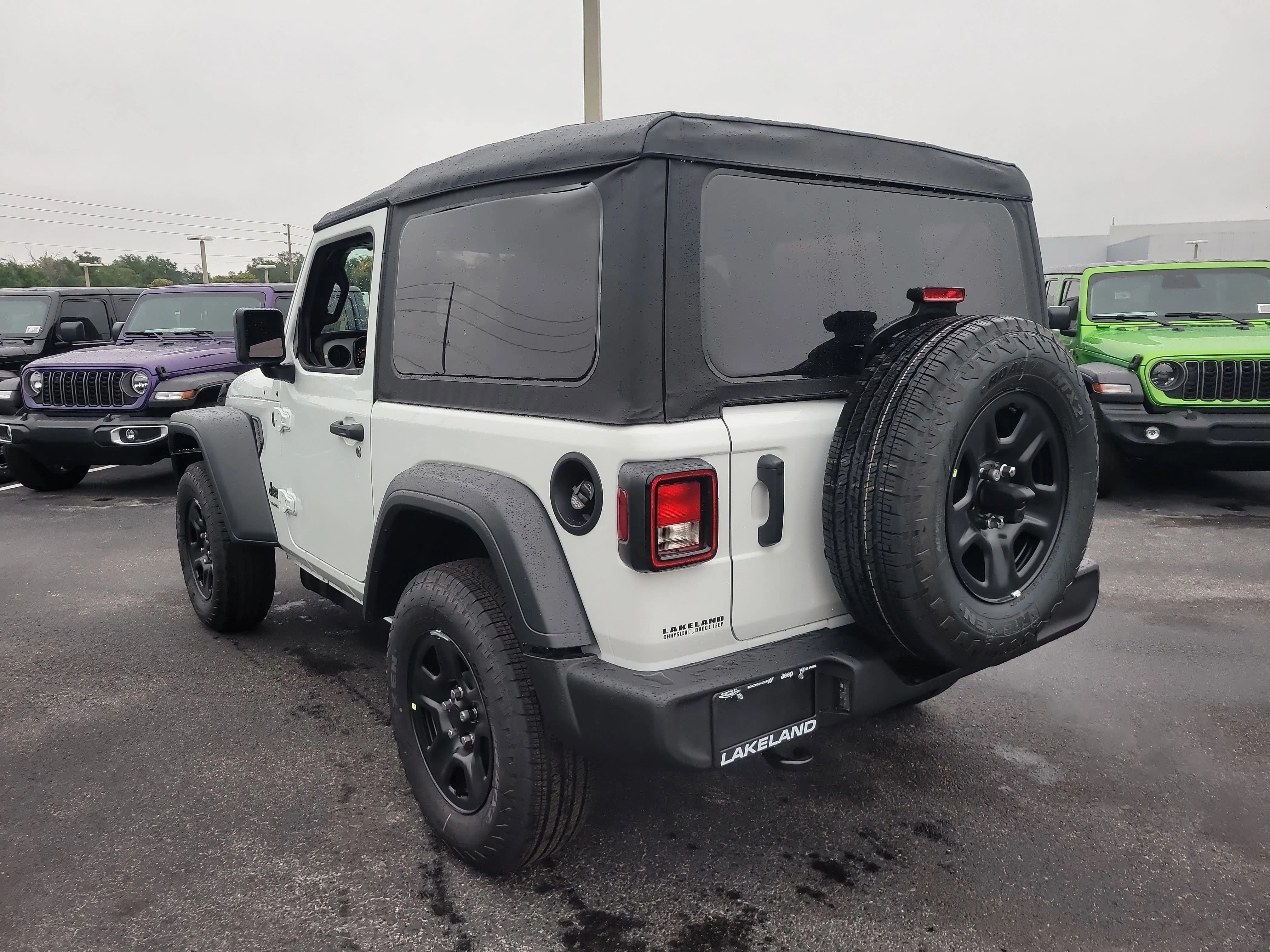 New 2026 Bright White Clearcoat Jeep Sport image 8