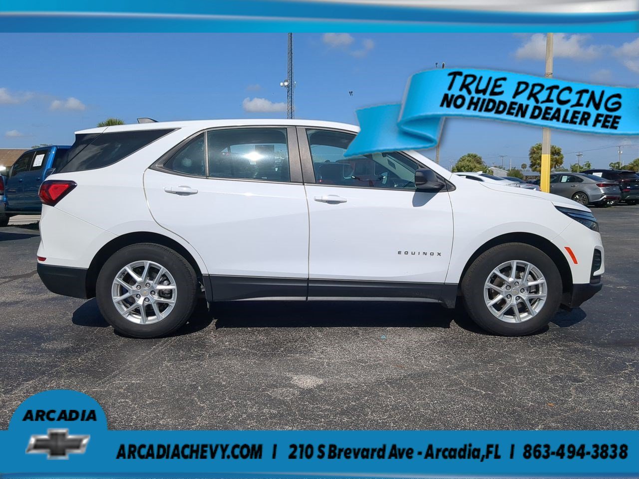 Used 2023 Summit White Chevrolet LS image 3