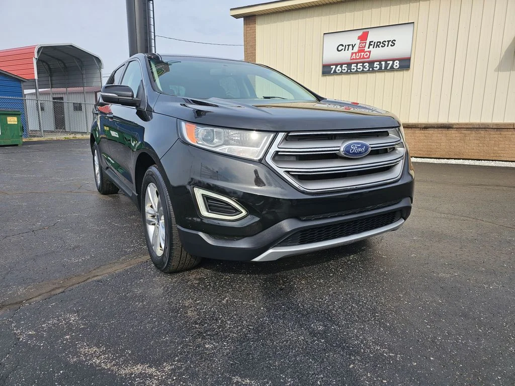 Used 2015 Ford Edge SEL with VIN 2FMTK4J82FBB95850 for sale in Tipton, IN